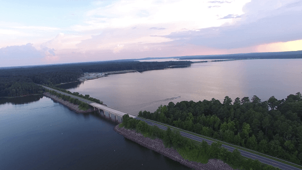 Jordan Lake aerial 600 px