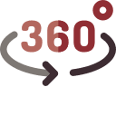 360-degrees